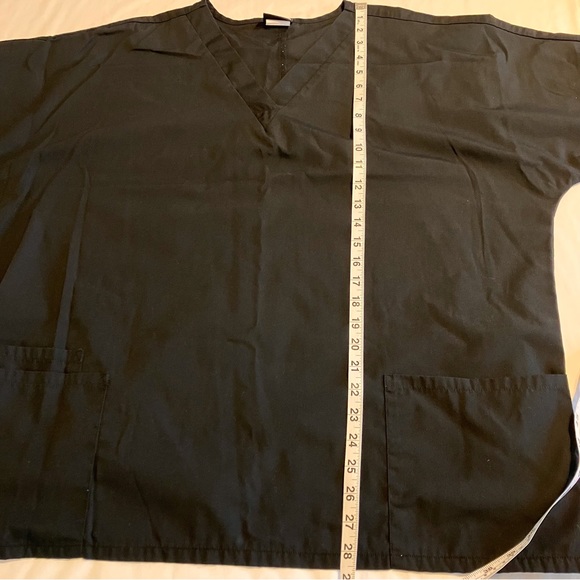 Scrub top, Cherokee workwear, XL, Black - Picture 8 of 8